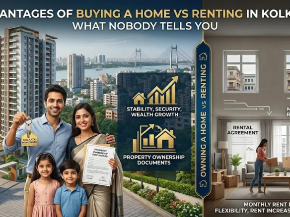 Advantages of Buying a Home vs Renting in Kolkata