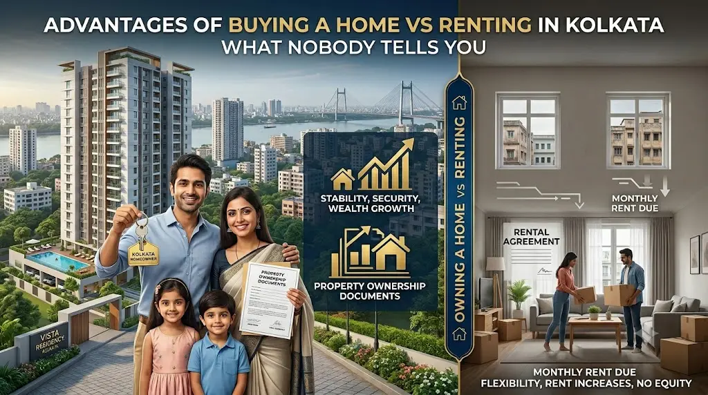 Advantages of Buying a Home vs Renting in Kolkata