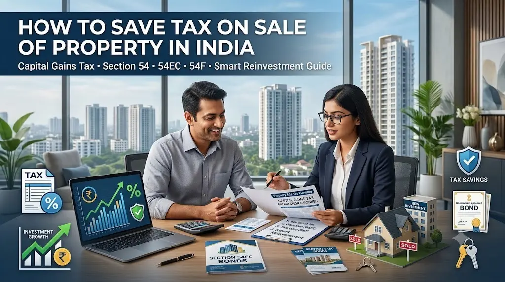 How to Save Tax on Sale of Property in India