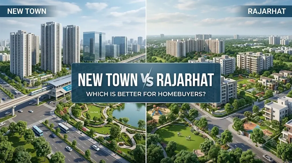 New Town vs Rajarhat