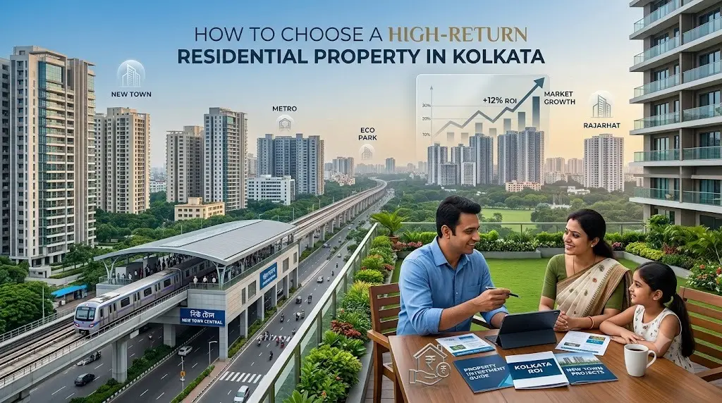 Choose a High-Return Property in Kolkata